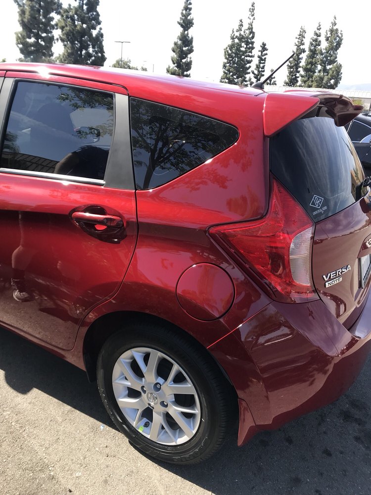 Back on the road after a repair at Green Tech Collision Center, Upland.